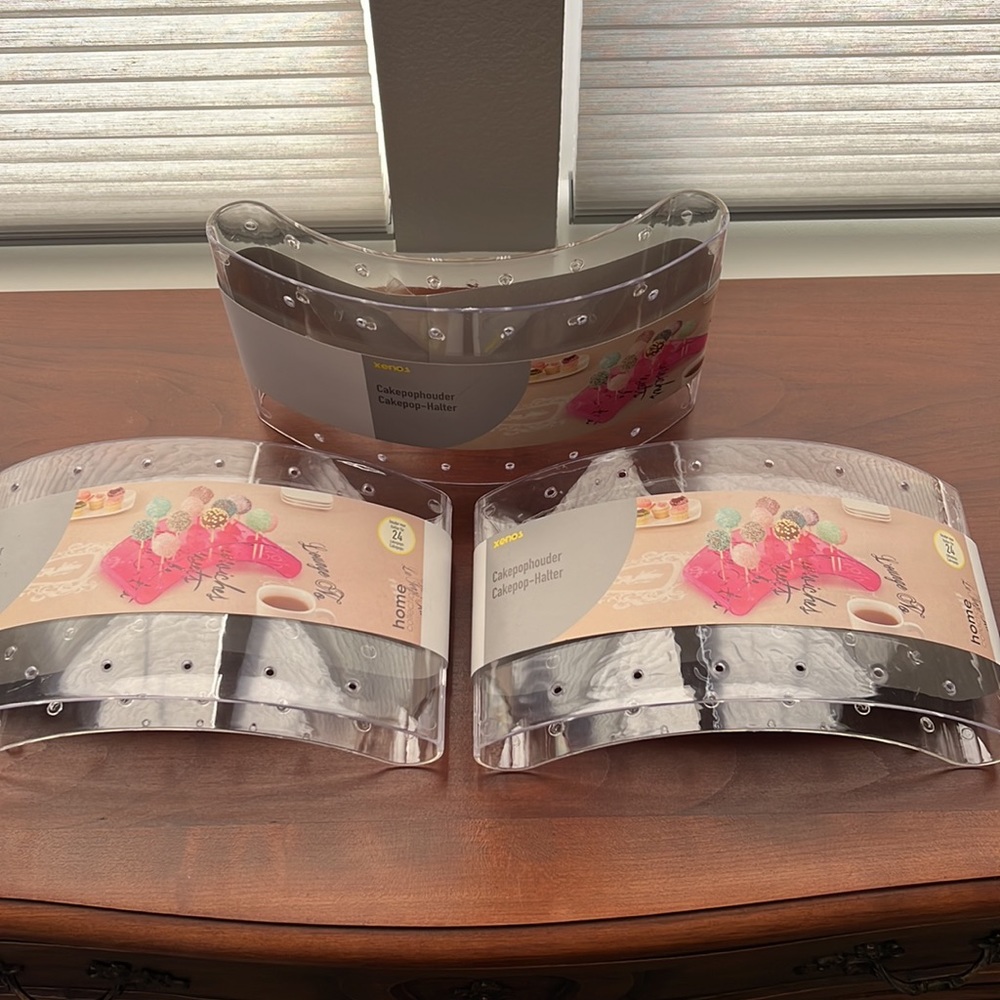 Three Cakepop Display Holders